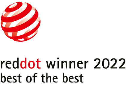 Logo giải thưởng thiết kế Reddot Winner 2022