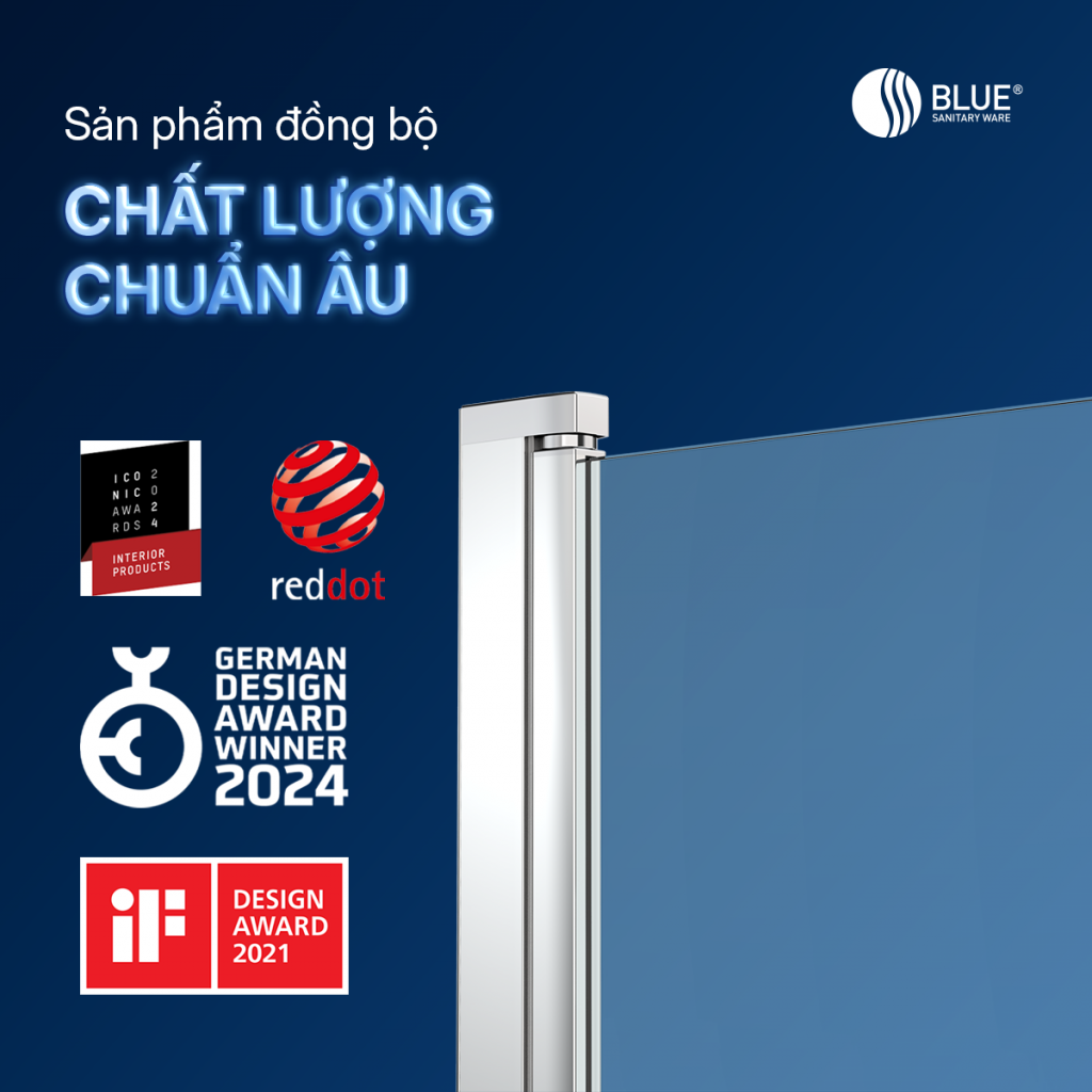 Phụ kiện Blue Sanitary đạt chuẩn chất lượng Châu Âu
