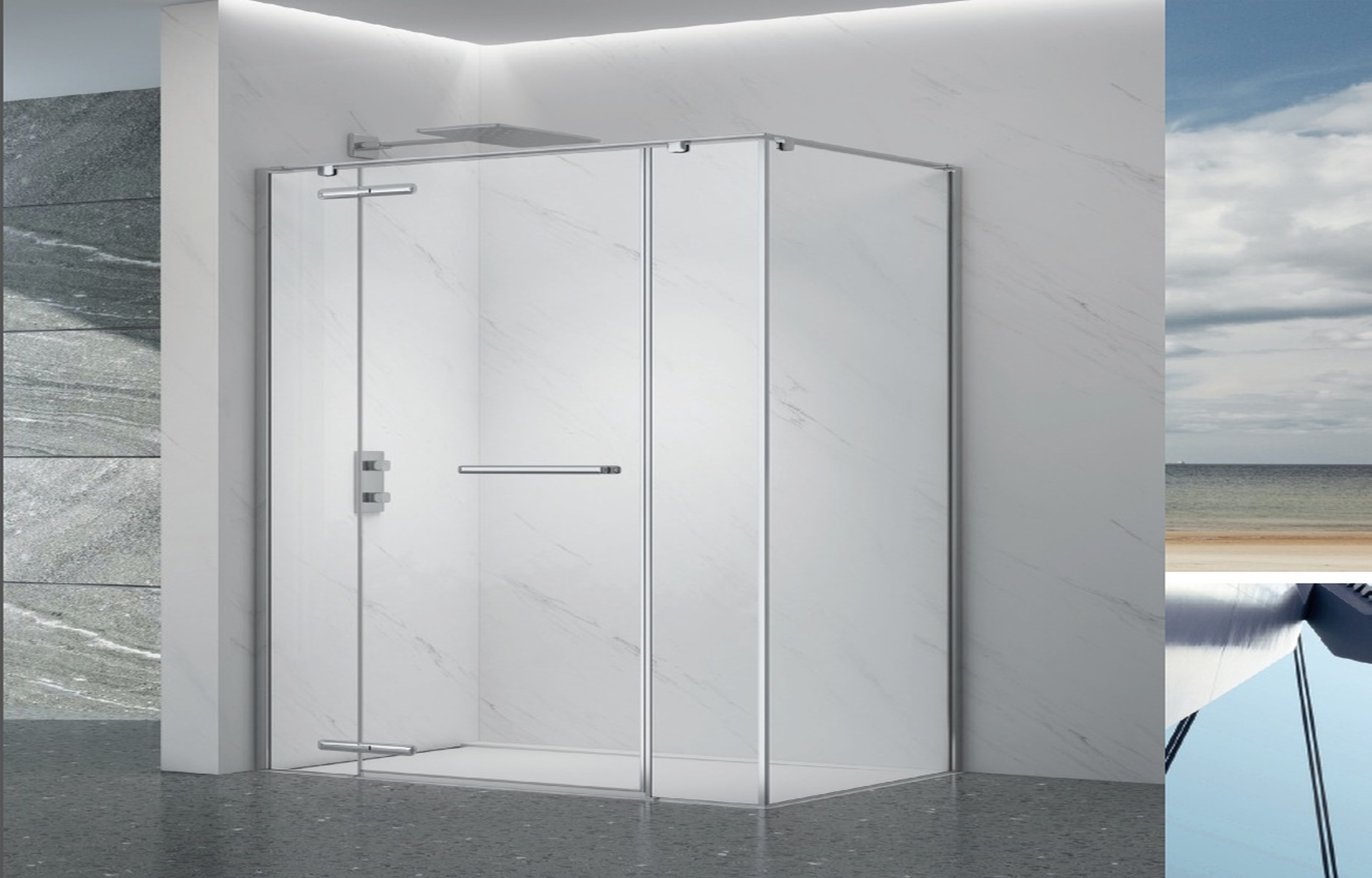 Phòng Tắm Kính Dạng Cabin BUC92B