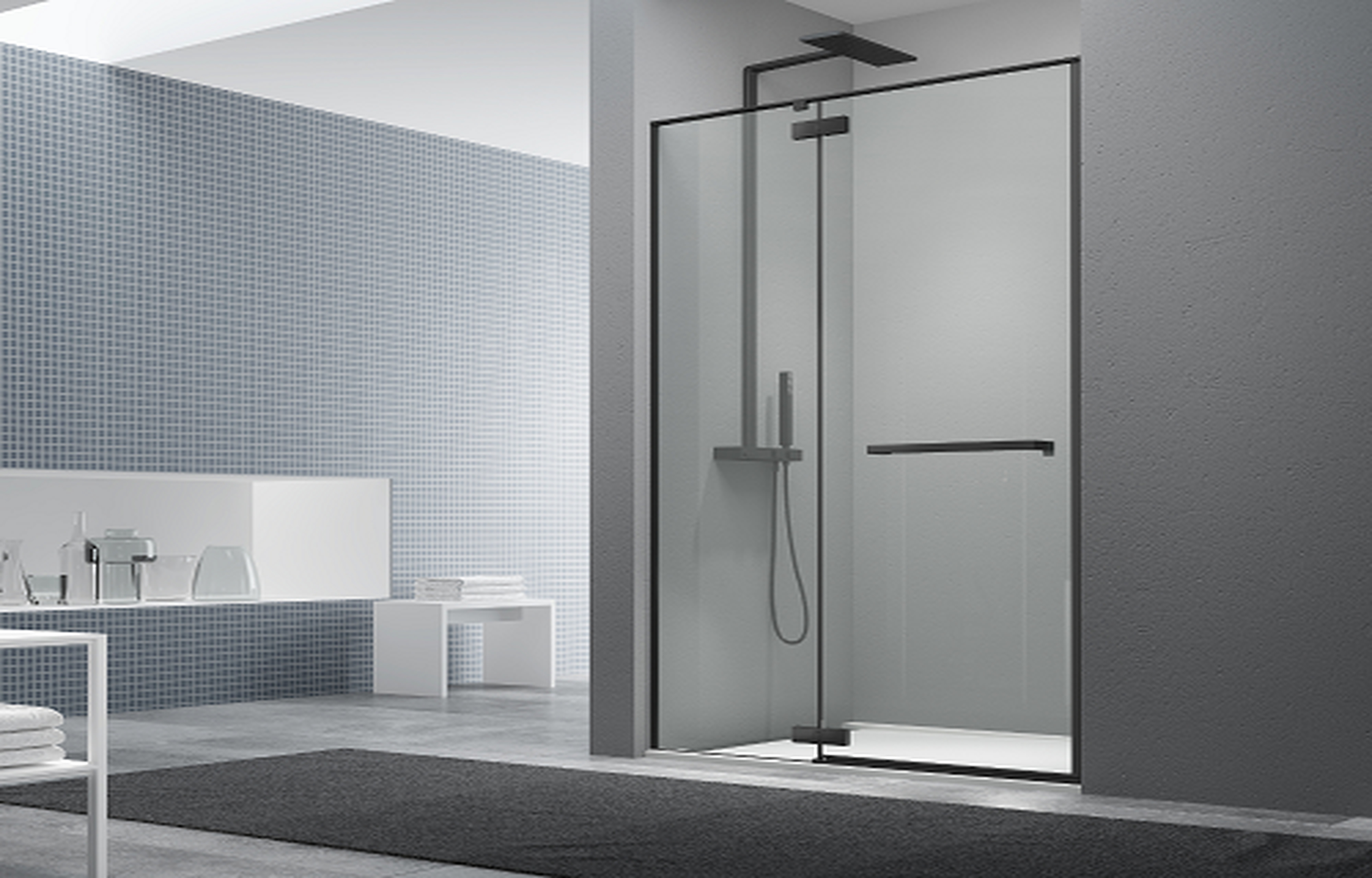 Phòng Tắm Kính Cửa Mở CG1-A