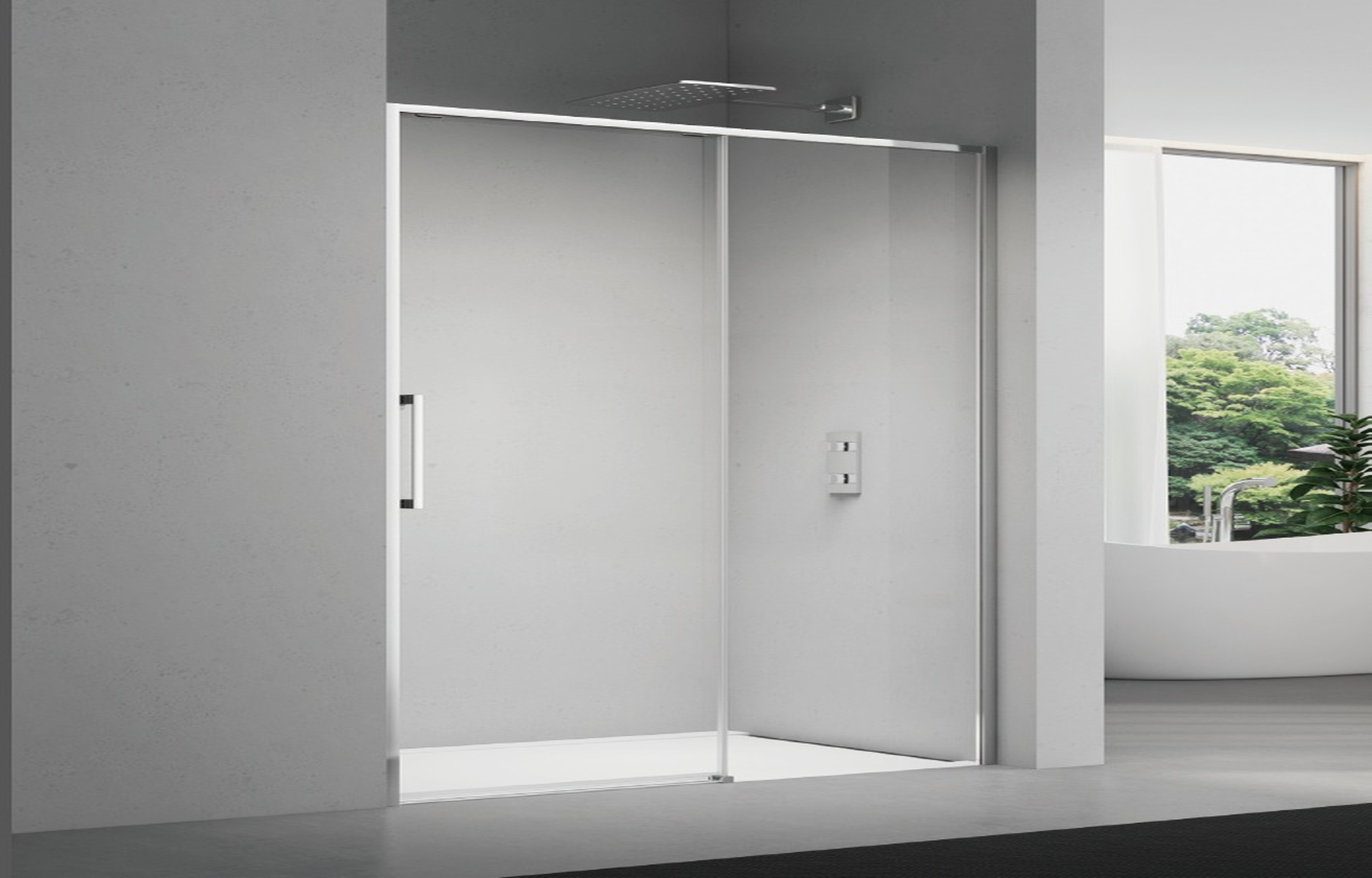 Phòng Tắm Kính Cửa Lùa NXP12